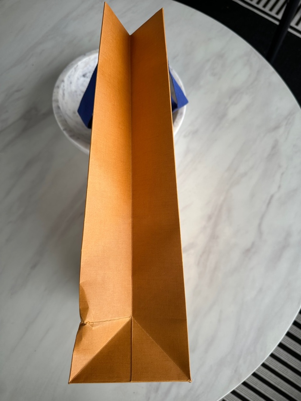 Louis Vuitton Orange Gift Bag - Picture 4 of 8